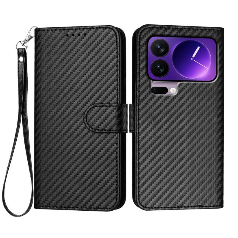 Fodral Xiaomi 17 Pro Kolfiberstruktur