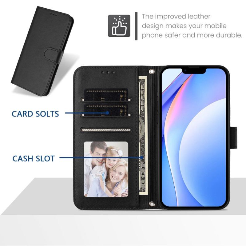 Fodral Xiaomi 17 Pro Rfid-blockerande Lädereffekt