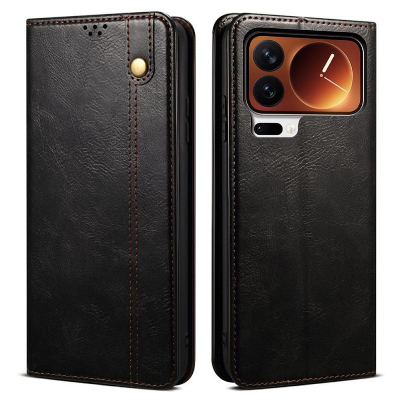 Folio-fodral För Xiaomi 17 Pro Vaxat Konstläder