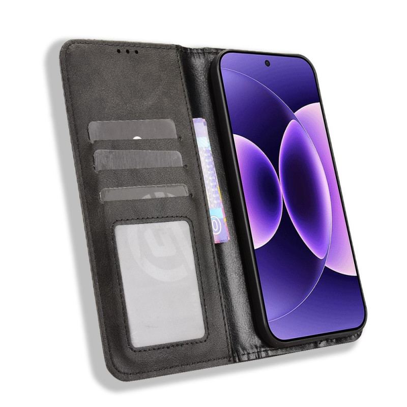 Folio-fodral Xiaomi 17 Pro Vintagekant