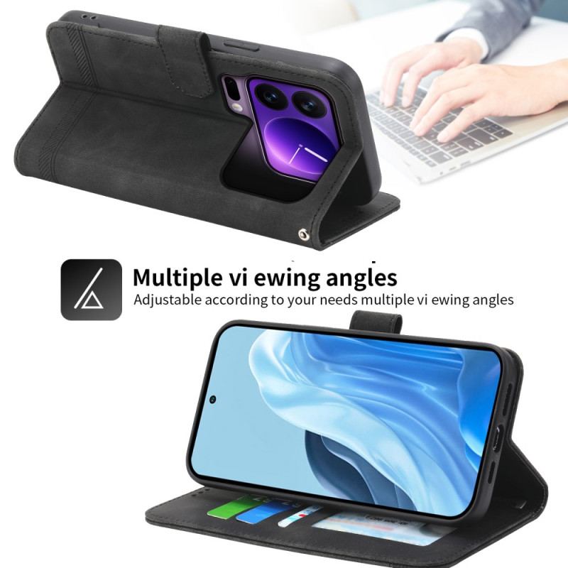 Läderfodral Xiaomi 17 Pro Telefonfodral Dierfeng