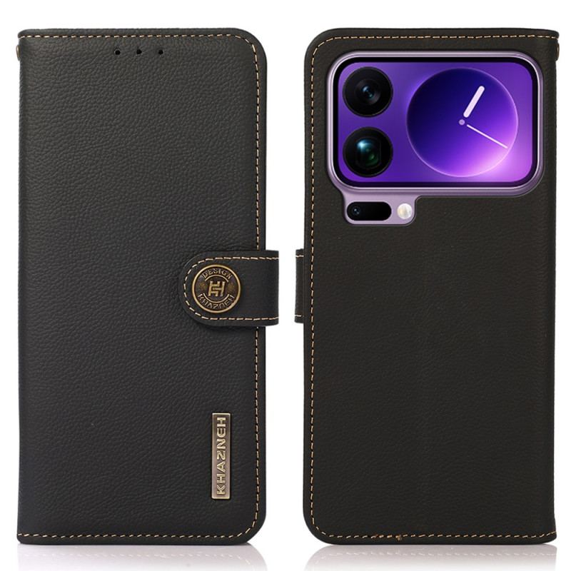 Läderfodral Xiaomi 17 Pro Telefonfodral Khazneh