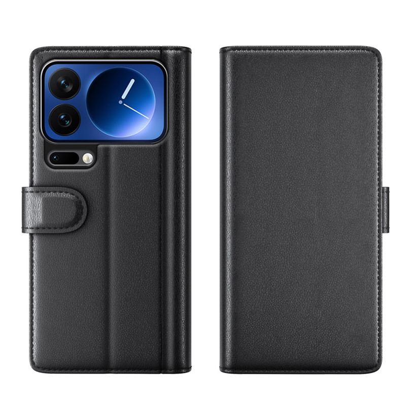 Läderskal Fodral Xiaomi 17 Pro Äkta Läder