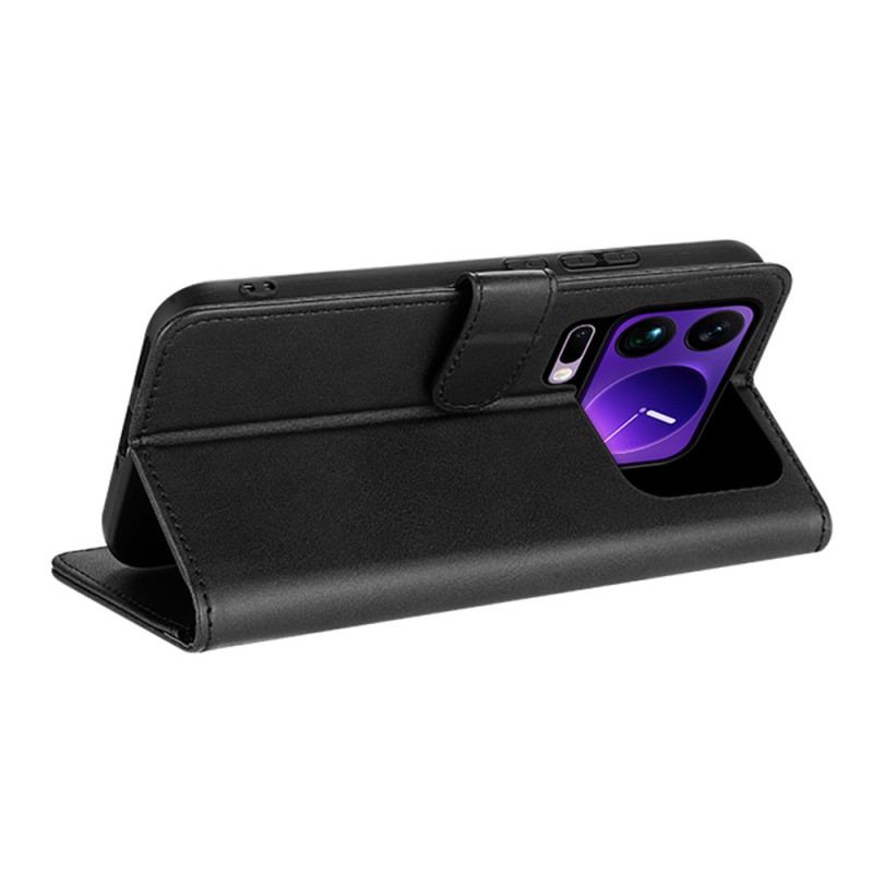 Läderskal Fodral Xiaomi 17 Pro Azns Lädereffekt