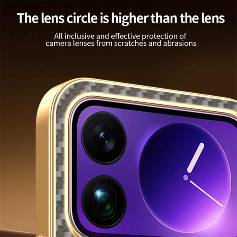 Skal För Xiaomi 17 Pro Kolfiberstruktur