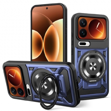 Skal För Xiaomi 17 Pro Magnetstängning Med Roterande Stöd