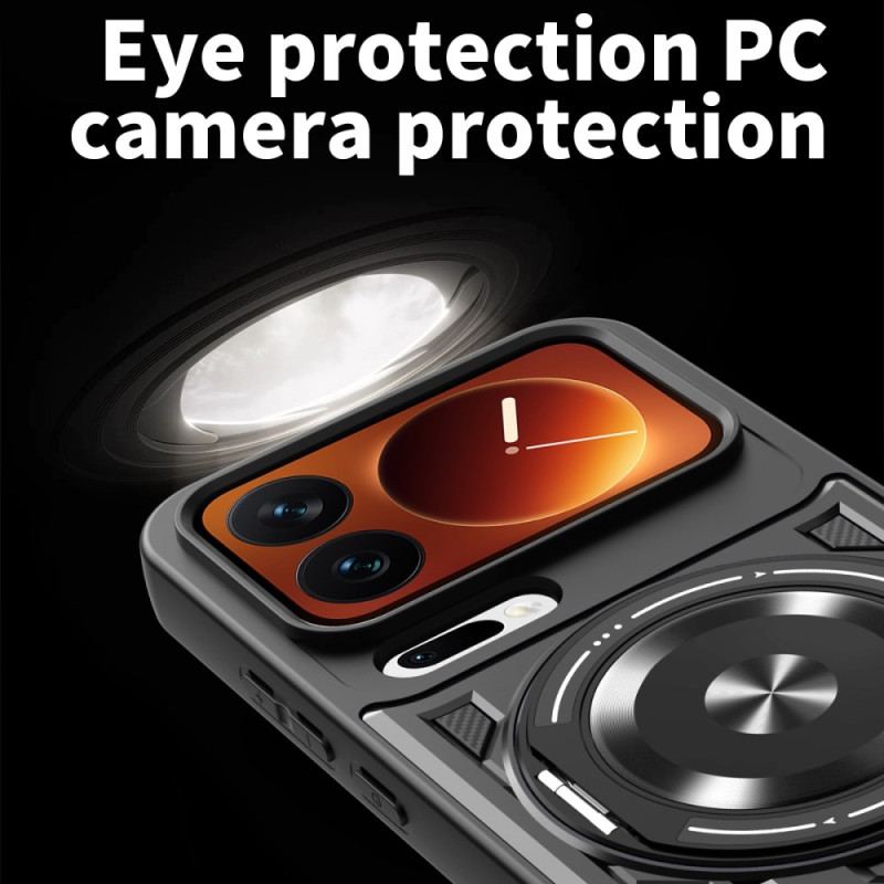 Skal För Xiaomi 17 Pro Magnetstängning Med Roterande Stöd