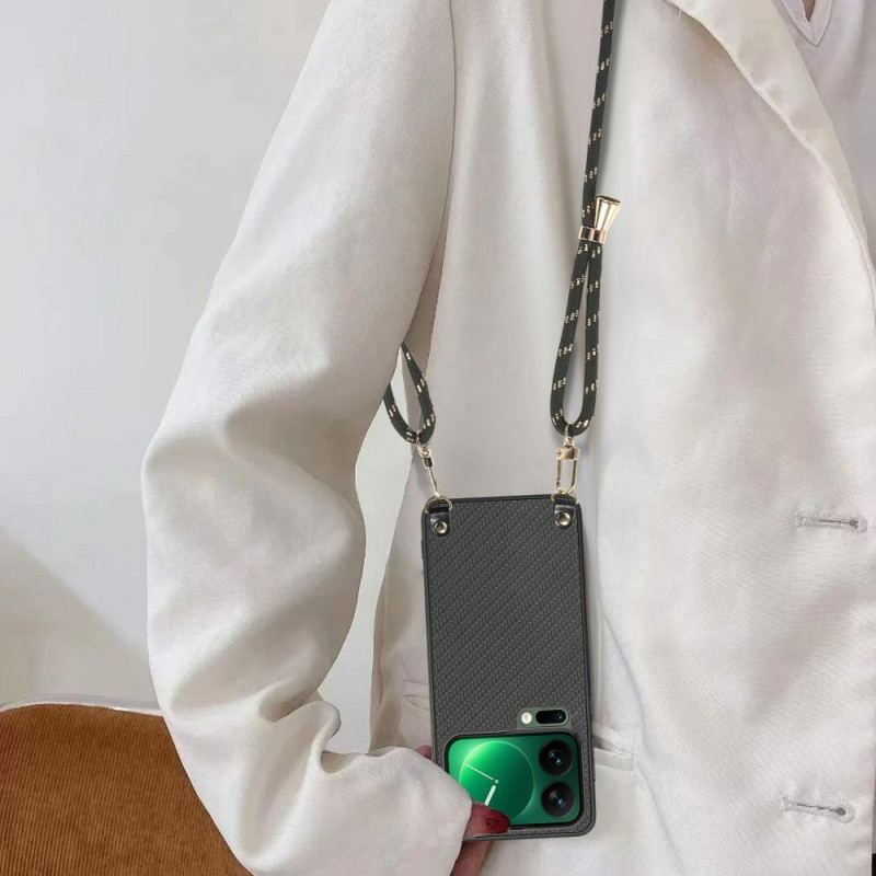 Skal Xiaomi 17 Pro Kolfiberstruktur