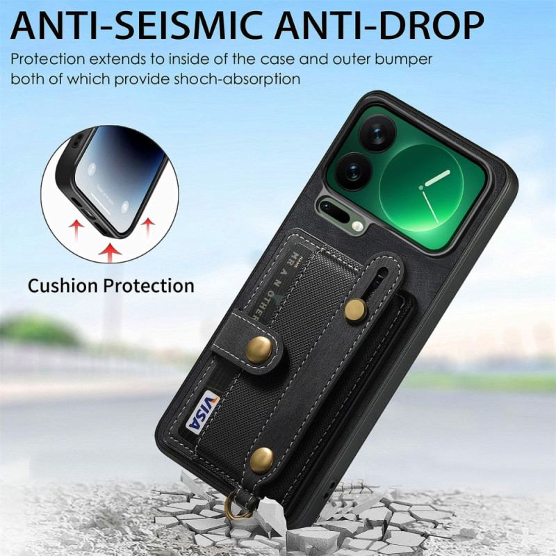 Skal Xiaomi 17 Pro Korthållare Och Stativ Med Stöd