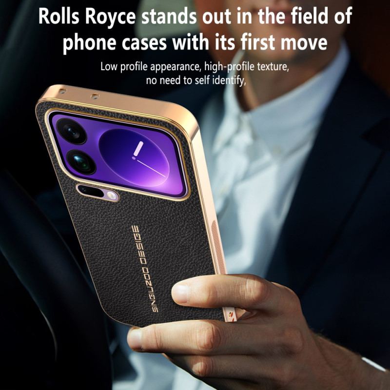 Skal Xiaomi 17 Pro Reptålig Litchistruktur