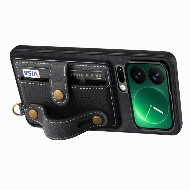 Skal Xiaomi 17 Pro Telefonfodral Kortfack Och Rem