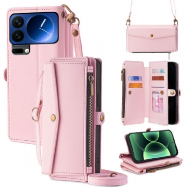 Skyddsfodral Xiaomi 17 Pro Plånbok Med Axelrem