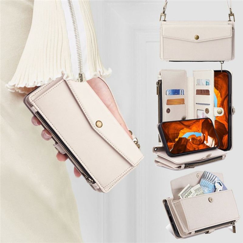 Skyddsfodral Xiaomi 17 Pro Plånbok Med Axelrem