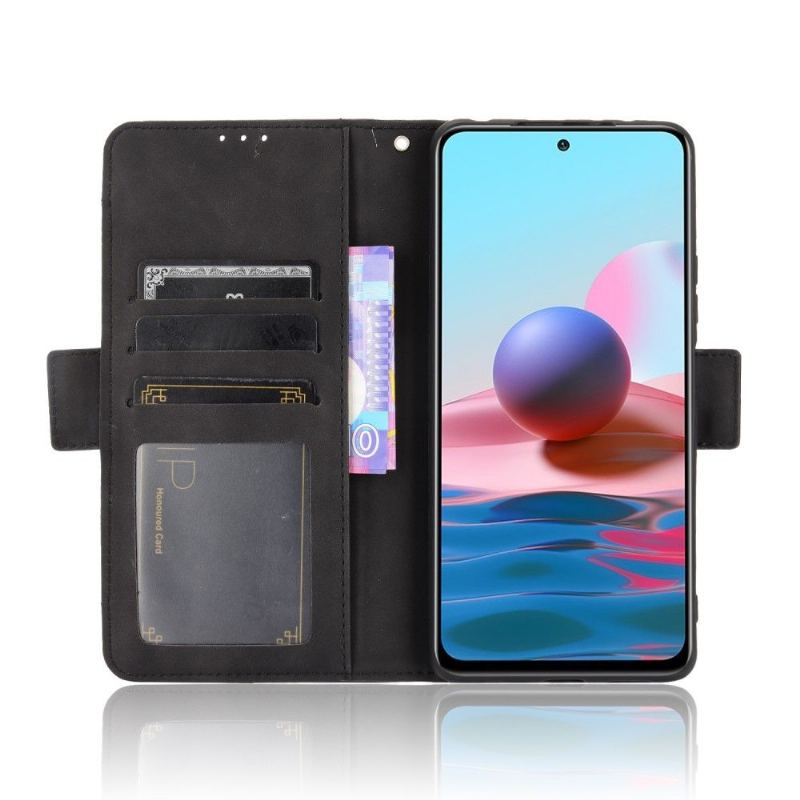 Folio-fodral För Xiaomi Redmi Note 10 Pro Fallskydd Premium Med Korthållare