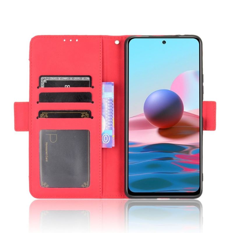 Folio-fodral För Xiaomi Redmi Note 10 Pro Fallskydd Premium Med Korthållare
