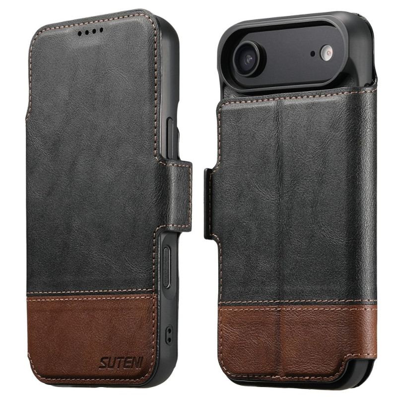 Fodral iPhone Air Magsafe Tvåfärgat Avtagbart Fodral Suteni