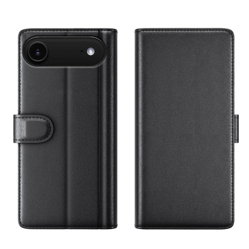 Fodral iPhone Air Plånbok I Äkta Läder