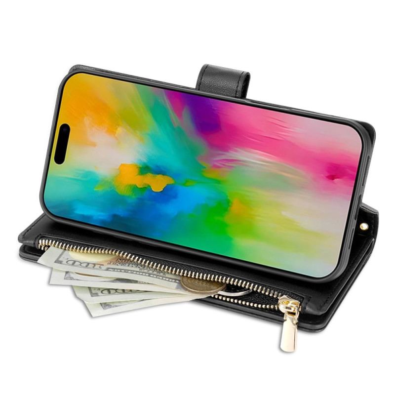 Fodral iPhone Air Quiltad Med Snodd Och Axelrem