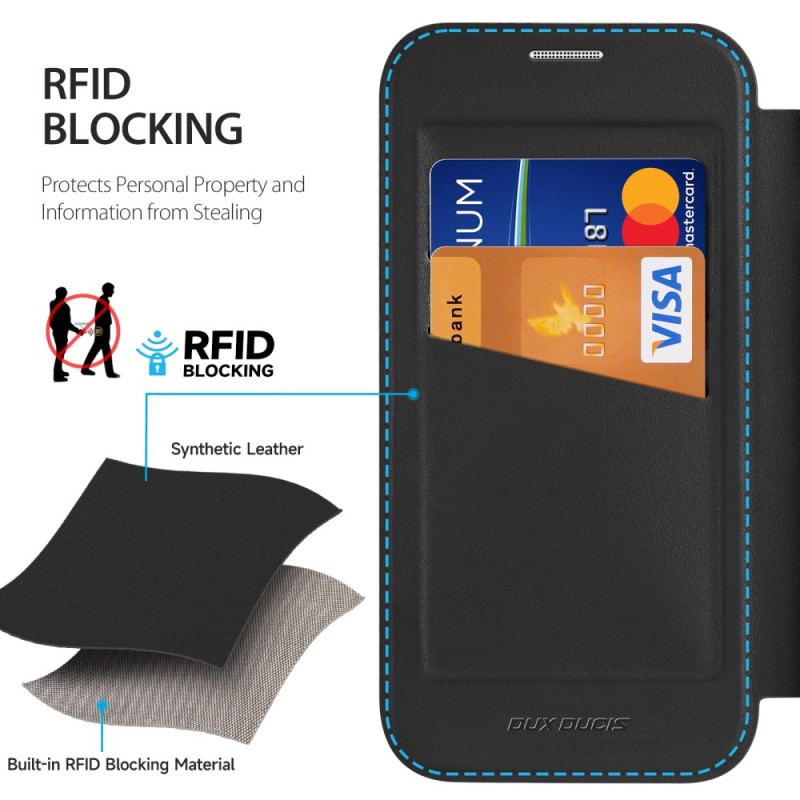 Folio-fodral För iPhone Air Magsafe Skin X Pro-serien Dux Ducis
