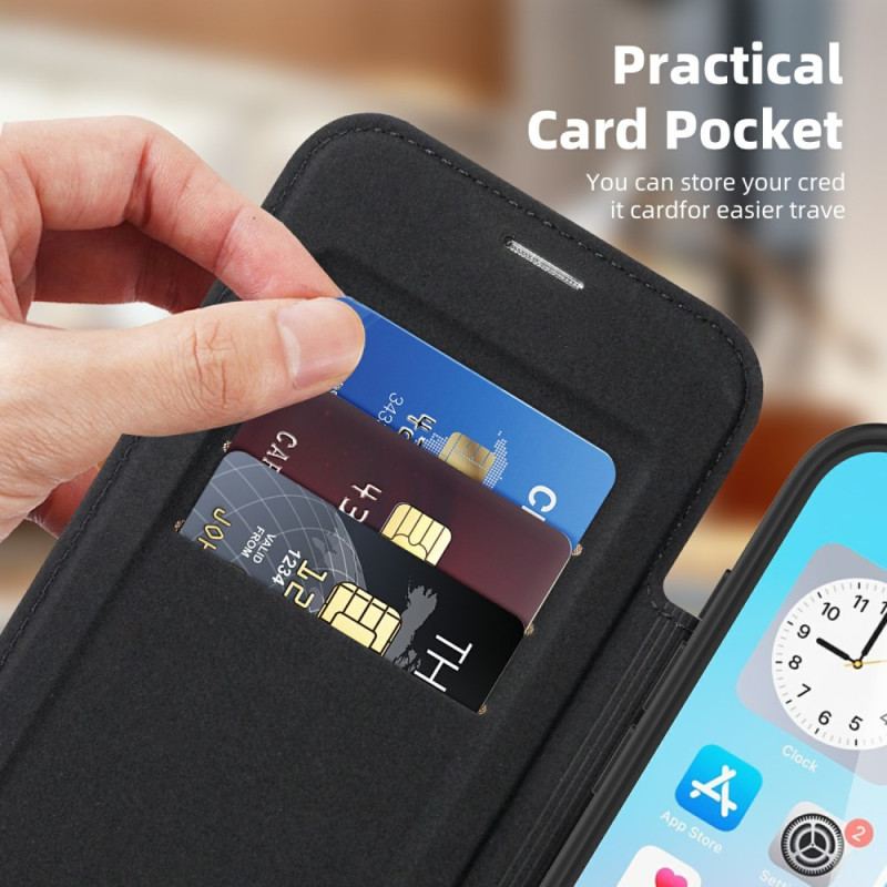 Folio-fodral iPhone Air Magsafe Kompatibel Med Rfid-korthållare