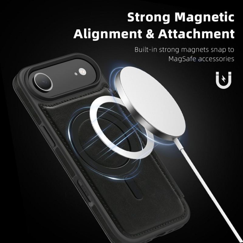 Folio-fodral iPhone Air Magsafe Kompatibel Med Rfid-korthållare