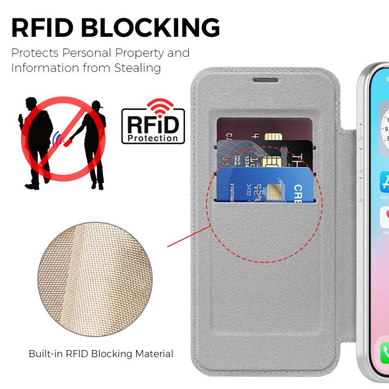 Folio-fodral iPhone Air Magsafe-kompatibel Vadderad