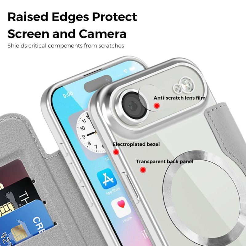 Folio-fodral iPhone Air Magsafe-kompatibel Vadderad