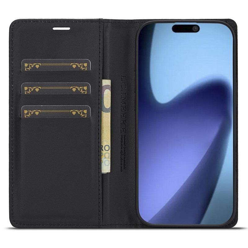 Folio-fodral iPhone Air Telefonfodral Kolfiber Lc.imeeke