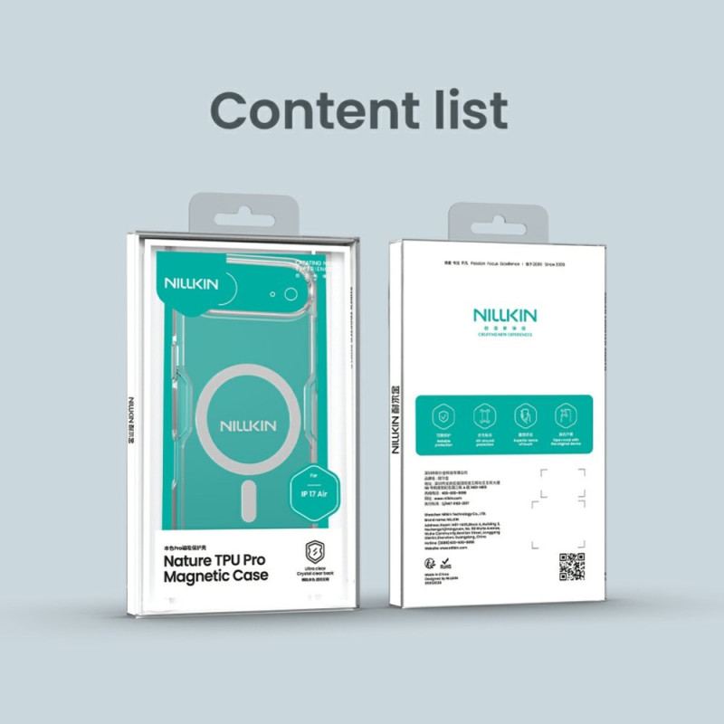 Skal För iPhone Air Magsafe Kompatibel Med Nature Pro-serien Nillkin