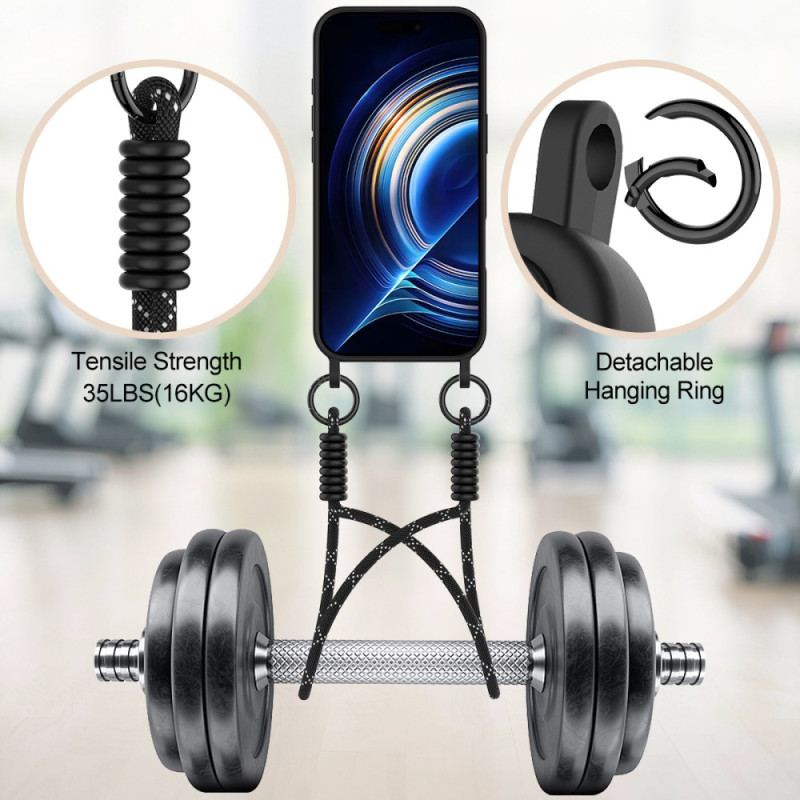 Skal iPhone Air Korthållare Med Sladd