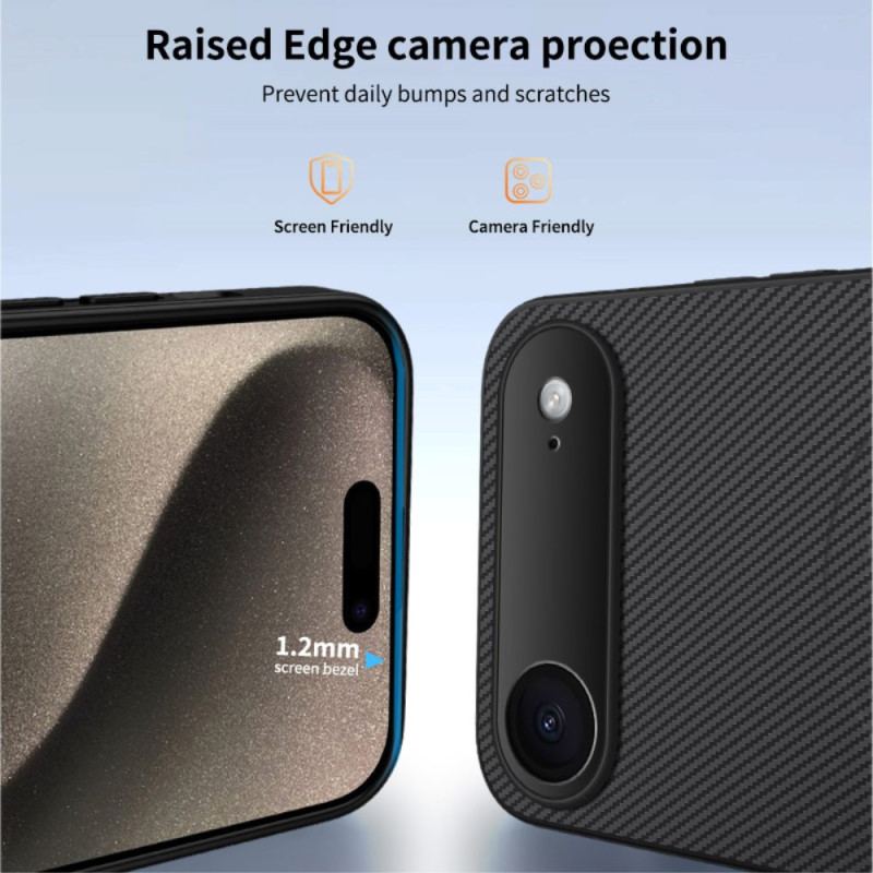 Skal iPhone Air Magsafe Kolfiberfinhet