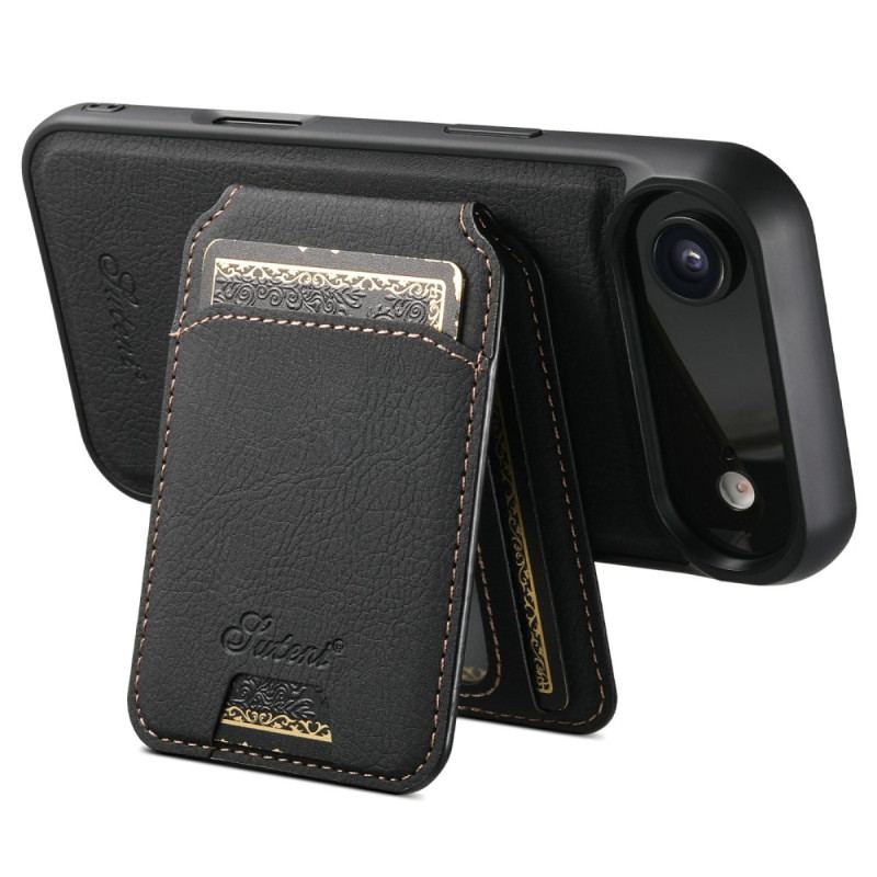 Skal iPhone Air Magsafe Kompatibel Med Stativ Och Avtagbar Korthållare