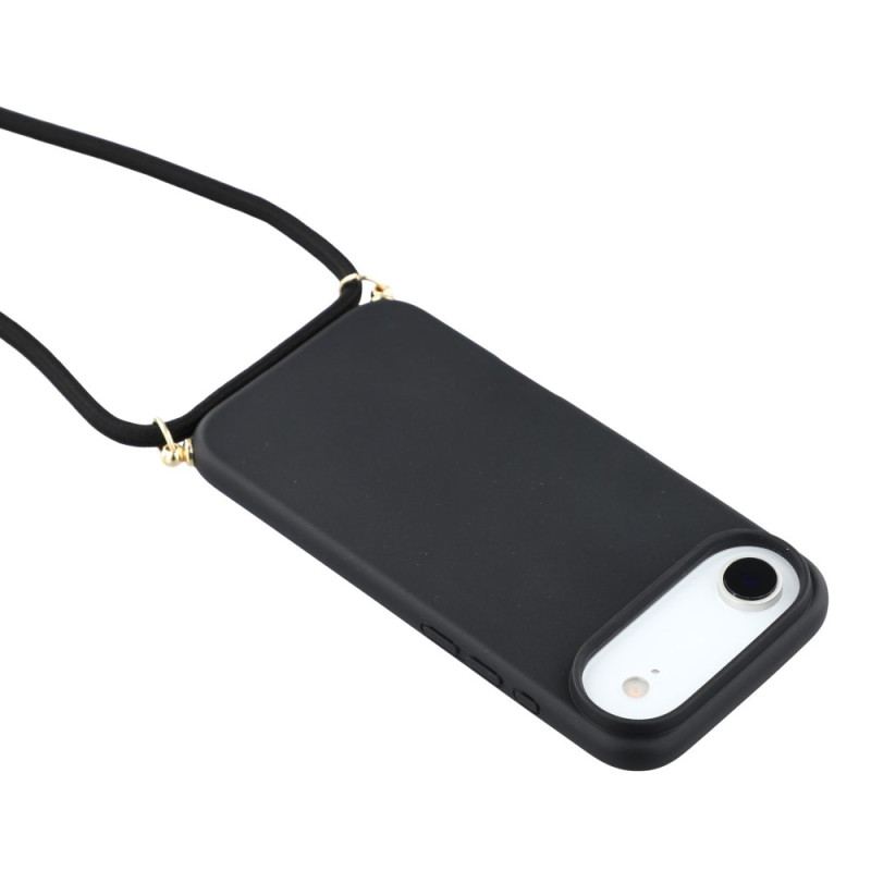 Skal iPhone Air Med Silikonsnöre Och Vetehalm