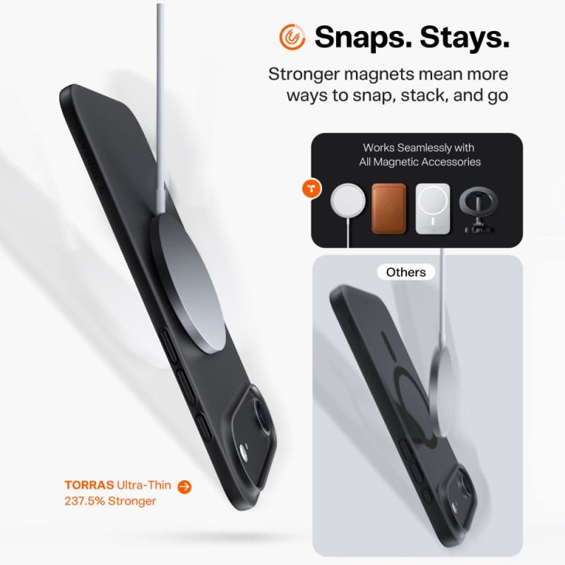 Skal iPhone Air Ultratunt Magsafe Kompatibel