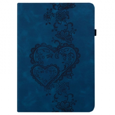 Case Samsung Galaxy Tab S10 Fe Telefonfodral Hjärtan