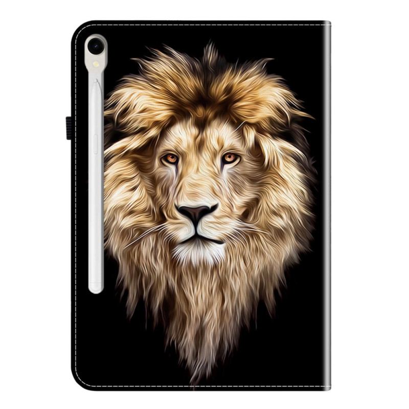 Fodral Samsung Galaxy Tab S10 Fe Lejonhuvuddesign