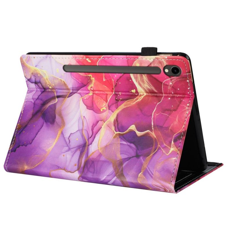 Fodral Samsung Galaxy Tab S10 Fe Marmorand