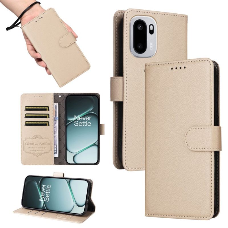 Läderfodral Oneplus 15r Telefonfodral Rfid-blockering