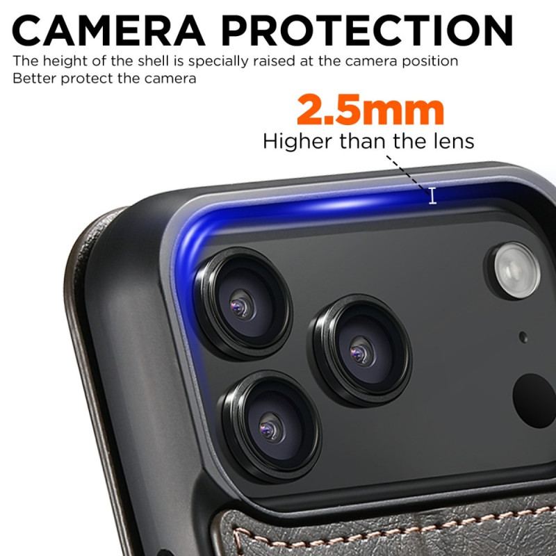 Folio-fodral För iPhone 17 Pro Max Magsafe-kompatibel