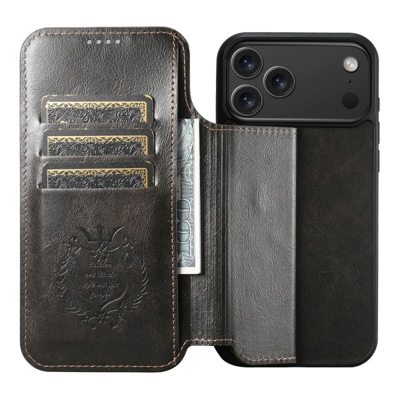 Folio-fodral För iPhone 17 Pro Max Magsafe-kompatibel