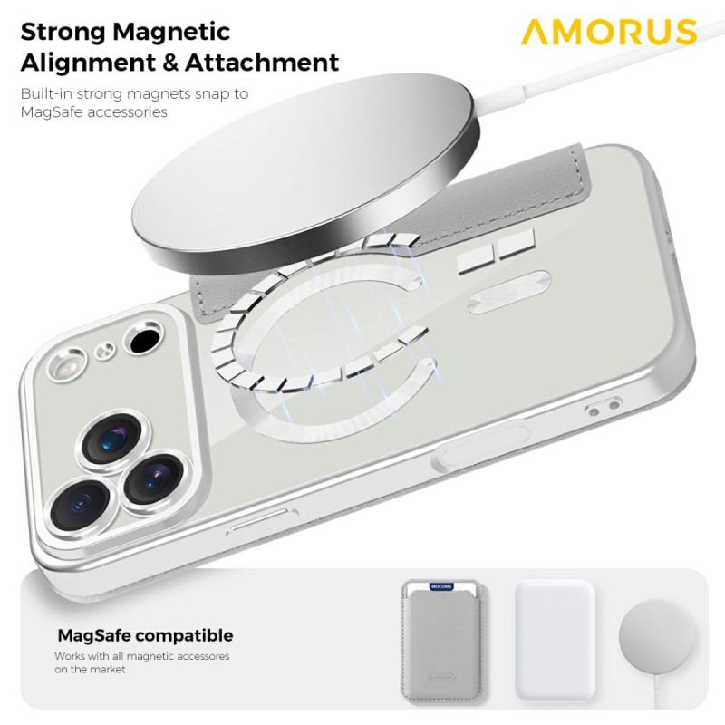 Folio-fodral För iPhone 17 Pro Max Magsafe-kompatibel Med Rfid-korthållare