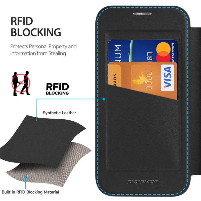 Folio-fodral iPhone 17 Pro Max Magsafe-kompatibel Skin X Pro Series Dux Ducis