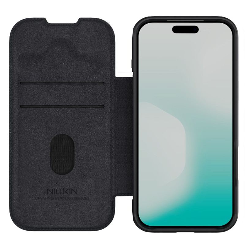 Folio-fodral iPhone 17 Pro Max Telefonfodral Qin Pro-serien Nillkin