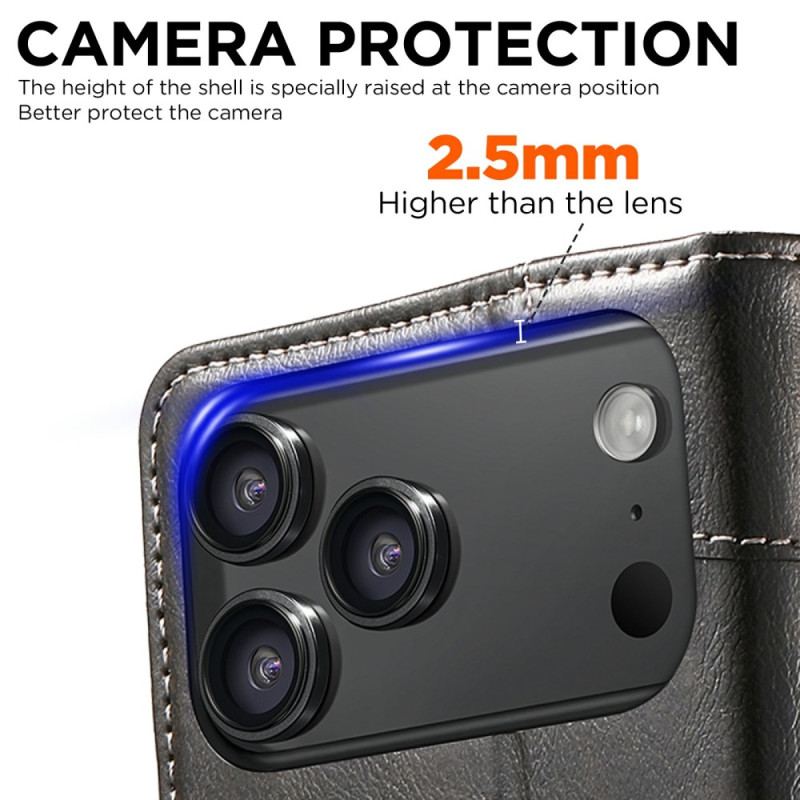 Folio-fodral iPhone 17 Pro Max Vintage Suteni