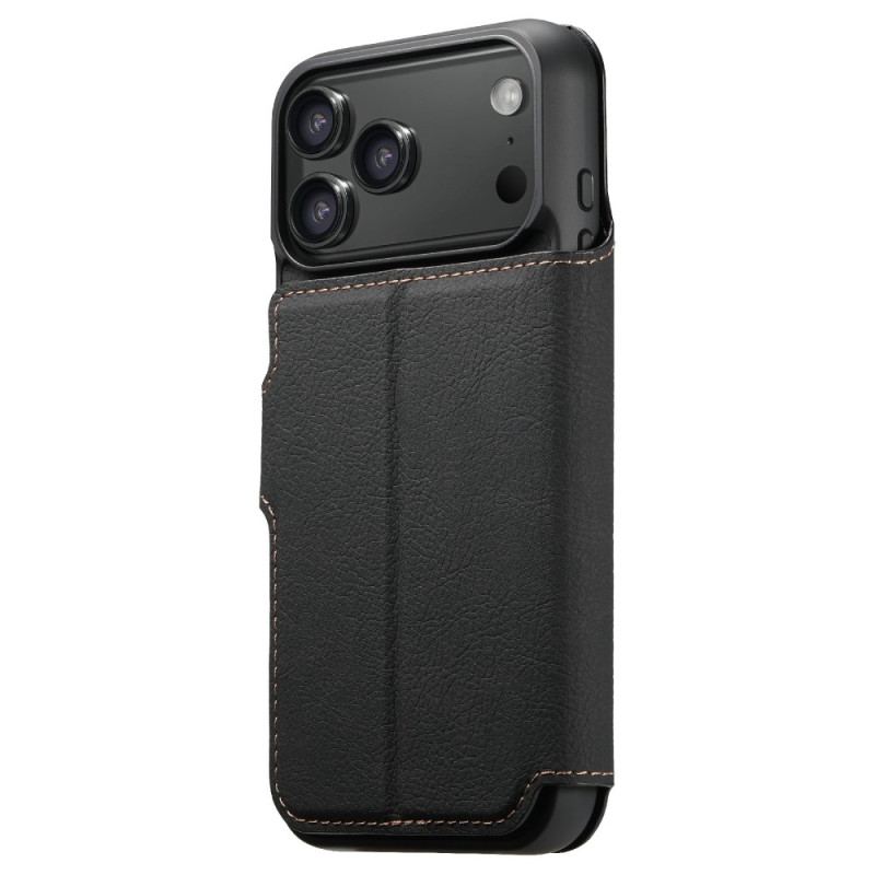 Läderfodral iPhone 17 Pro Max Telefonfodral Magsafe 2-i-1 Suteni