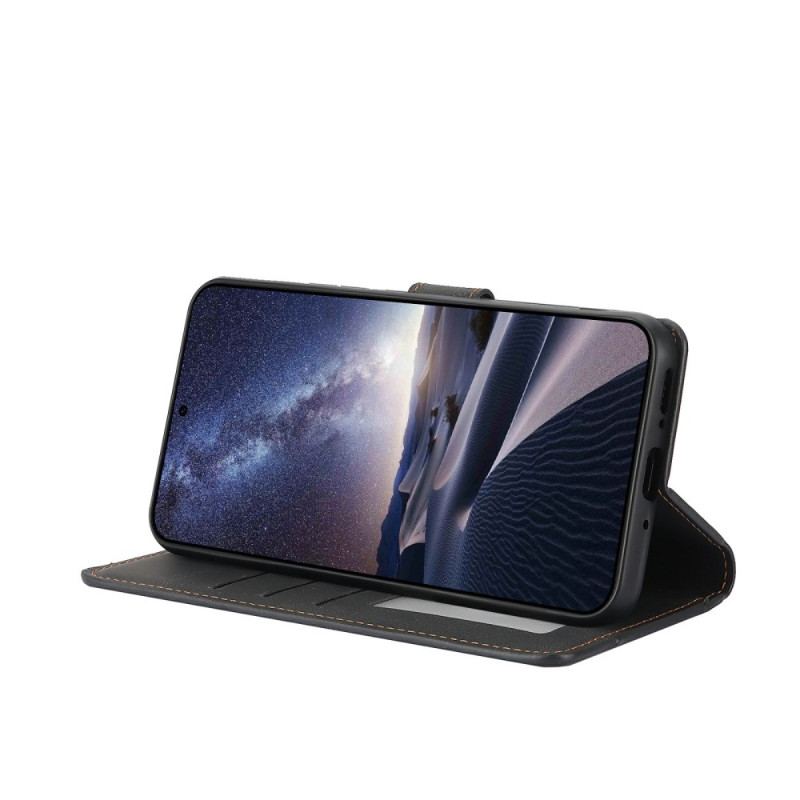 Läderfodral iPhone 17 Pro Max Telefonfodral Med Plånbok Och Ställ