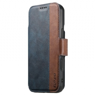 Läderskal Fodral iPhone 17 Pro Max Avtagbart Magsafe-fodral I Två Färger Suteni