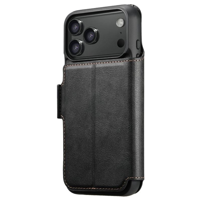 Läderskal Fodral iPhone 17 Pro Max Avtagbart Magsafe-fodral I Två Färger Suteni