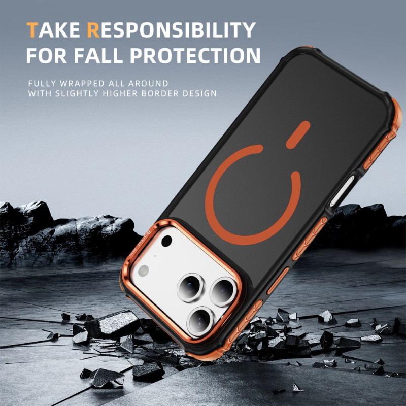 Skal För iPhone 17 Pro Max Kompatibelt Magsafe-objektivfäste Svart