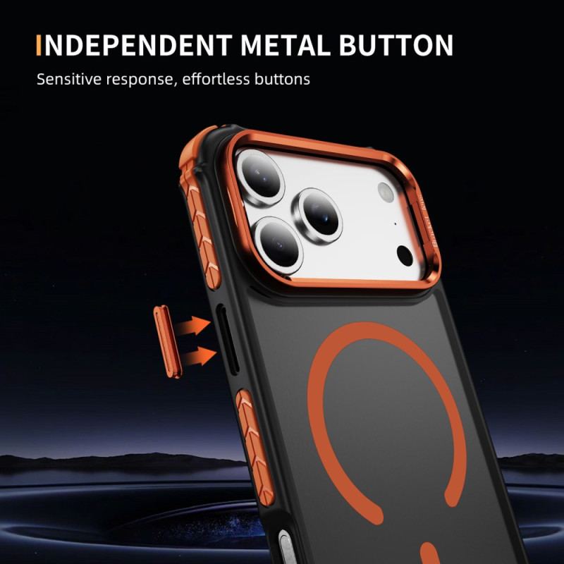 Skal För iPhone 17 Pro Max Kompatibelt Magsafe-objektivfäste Svart